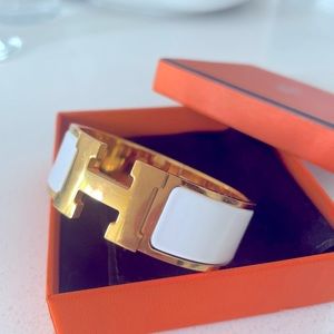 Hermes clic clac H bracelet (Authentic)
